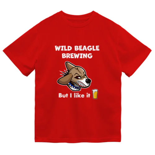 WILD BEAGLE BREWING （ロゴW） Dry T-Shirt