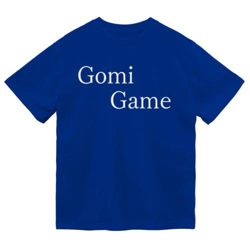 GomiGame 白文字 Dry T-Shirt