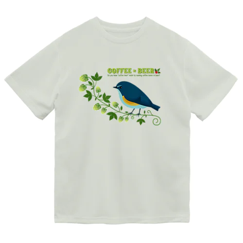 Teal Blue Bird - hop Ver. - Dry T-Shirt