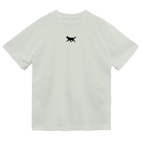 シンプルなフラットコーテッドレトリバー Dry T-Shirt