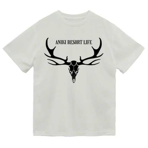 トナカイ　スカルヘッド　デザイン　アニリゾ公認　 Dry T-Shirt