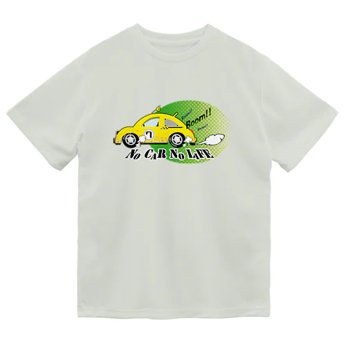 レトロスポーツカー No Car No Life ドライTシャツ