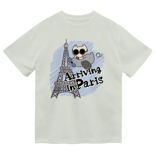 Arriving in Paris ドライTシャツ