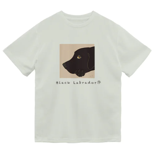 黒ラブ☆横顔♪ Dry T-Shirt