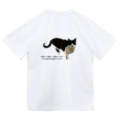 野良猫、生き延びる。 Dry T-Shirt