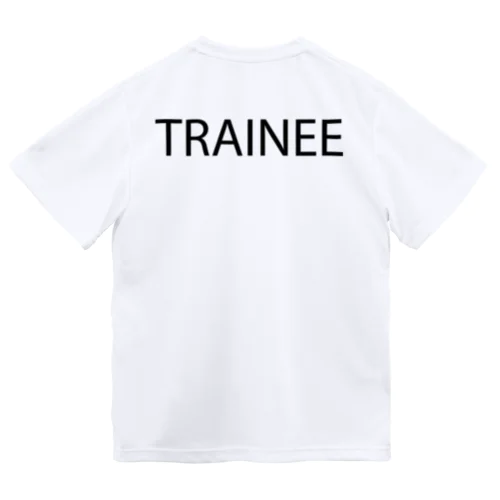 TRAINEE letter BK ドライTシャツ