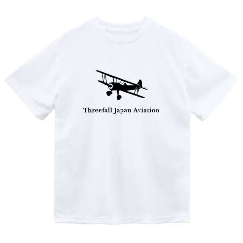 【Threefall Japan Aviation 】Tシャツ Dry T-Shirt