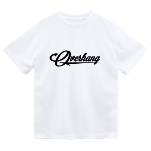 Overhang TEE - black logo - ドライTシャツ