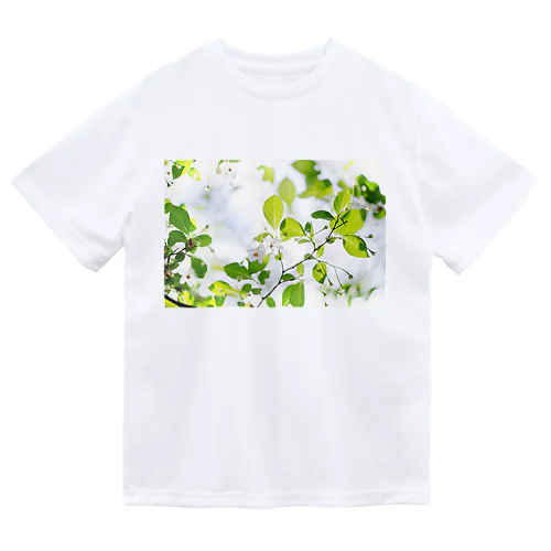 癒しの風景（エゴノキ） ドライTシャツ