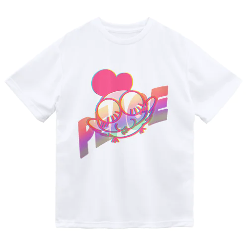 PEACE ドライTシャツ