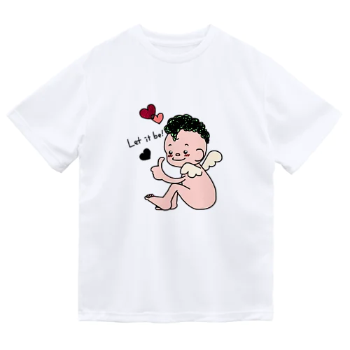 モヒカン天使　カラー ドライTシャツ