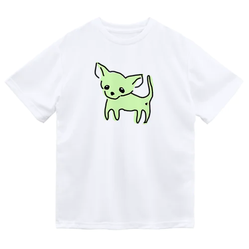 ゆるチワワ（グリーン） Dry T-Shirt