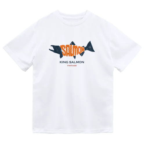 KING SALMON -Vintage- ドライTシャツ