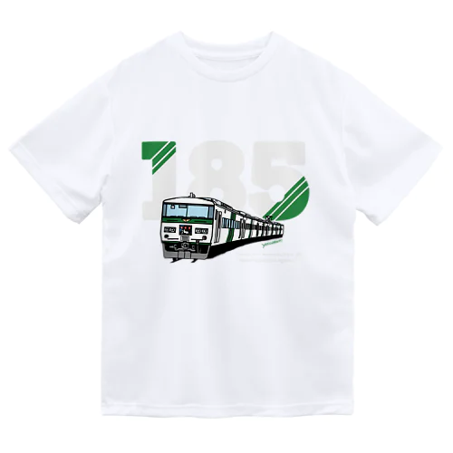 鉄道：「踊り子」185系デザイン（濃色用） ドライTシャツ