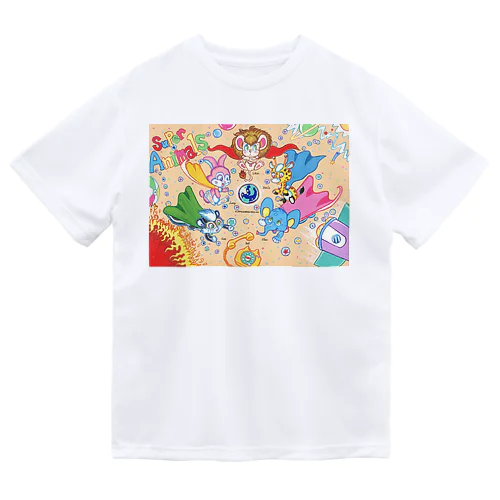 スーパーアニマルズ『スーパーアニマルズ集合！！』 ドライTシャツ