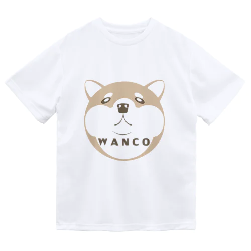 WANCO(茶) ドライTシャツ