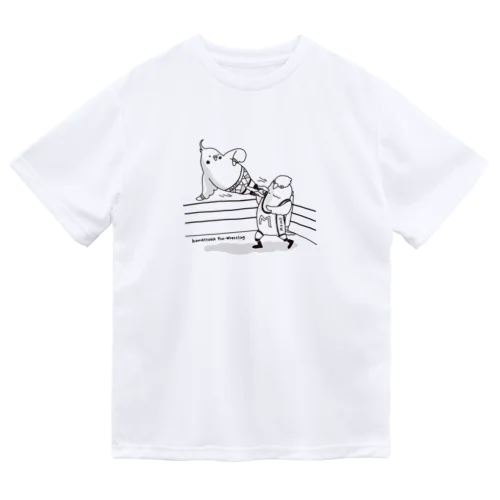 オカメさんドロップキック Dry T-Shirt