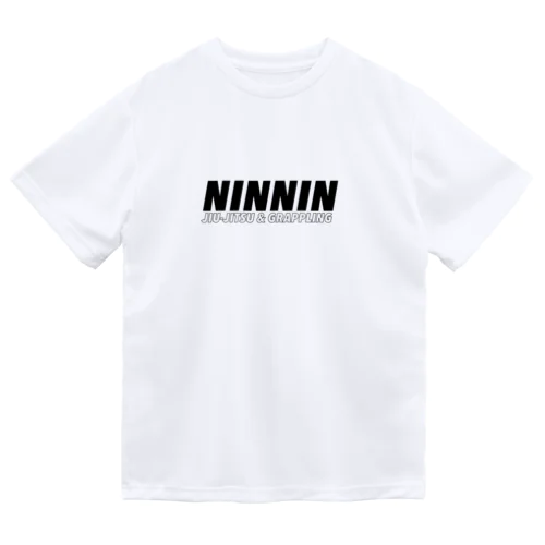 NIN NIN JIUJITSU & GRAPPLING ロゴメッシュTシャツ ドライTシャツ