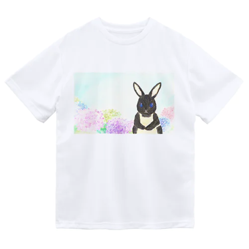 紫陽花パトちゃん ドライTシャツ