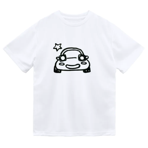 マツダ　ロードスター　黒 ドライTシャツ