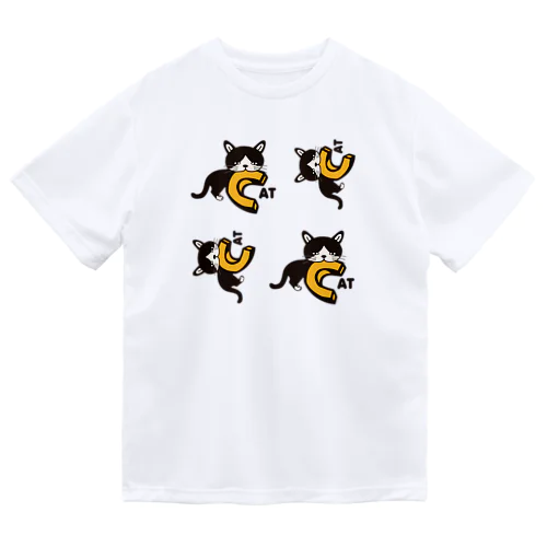 ねこCステッカー用 ドライTシャツ