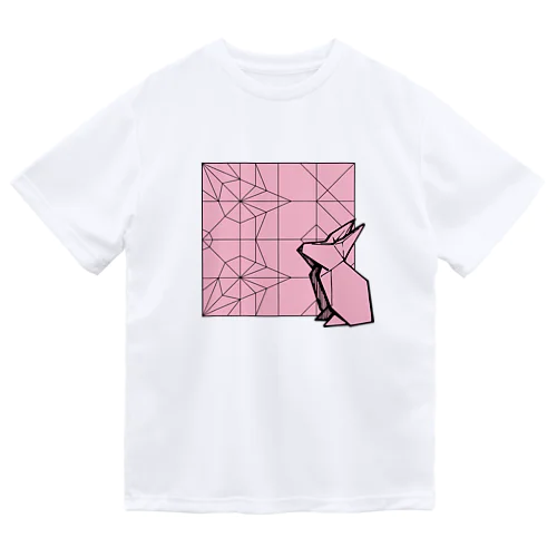 おりがみうさぎ Dry T-Shirt