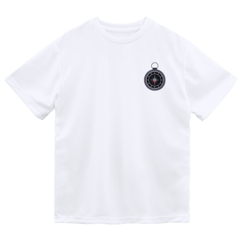 [☆両面] アウトドア専門【視力検査表パロディ】 Dry T-Shirt