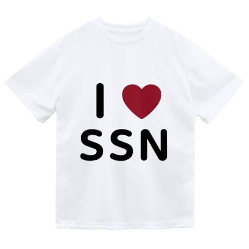 I ♡ SSN ドライTシャツ