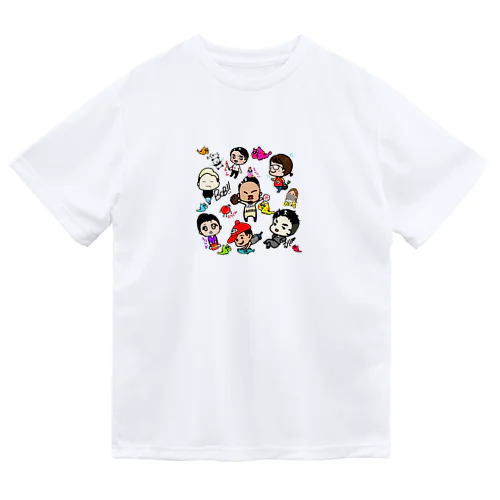 オールスターwithしたっけちゃん（まりりんver） ドライTシャツ