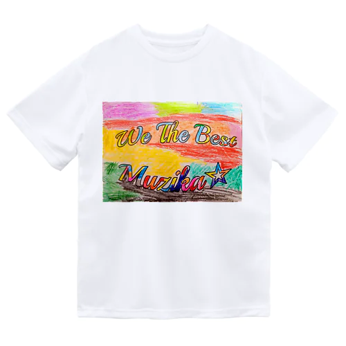 We the best muzikaロゴ　～エロア バージョン～ Dry T-Shirt
