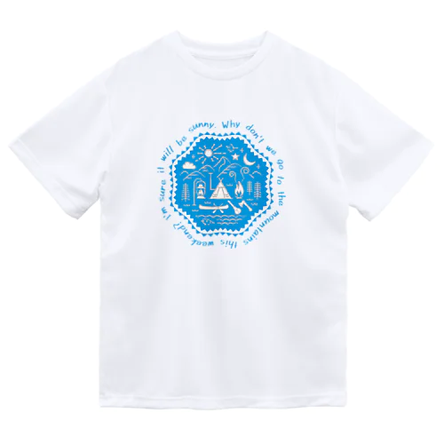 camp site（sky） ドライTシャツ