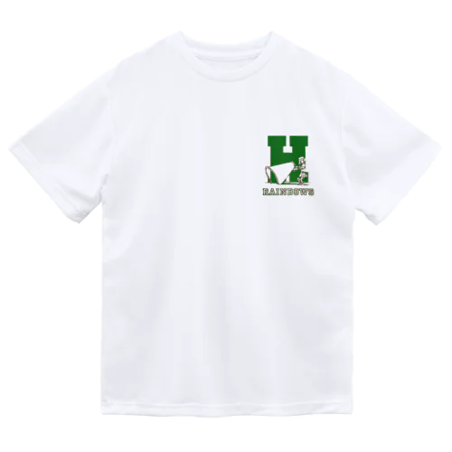 イニシャル『H』 Green ドライTシャツ