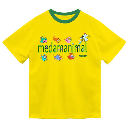 medamanimal 1 ドライTシャツ