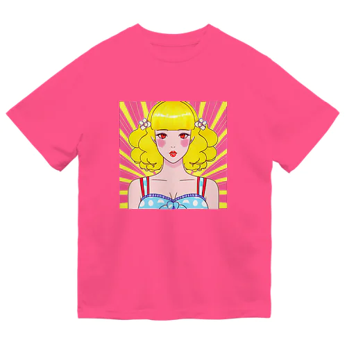 ニューレトロポップガール Dry T-Shirt