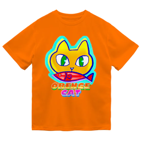 🍊🐈 オレンジキャット🍊🐈　ライト Dry T-Shirt