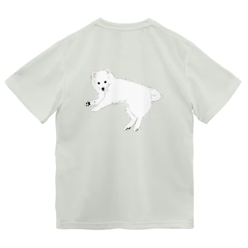 しろもふのこいぬ ドライTシャツ