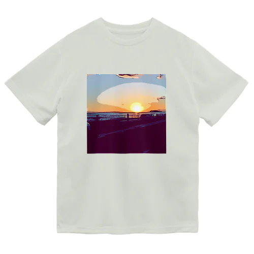 SUNSET ドライTシャツ