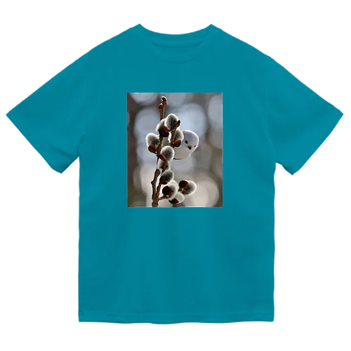 【人気シリーズ】サロベツで雪の妖精シマエナガ Dry T-Shirt