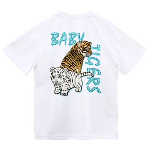 BABY TIGERS　バックプリント Dry T-Shirt
