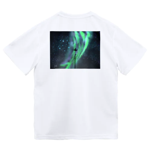 オーロラと星空のスピーカー Dry T-Shirt