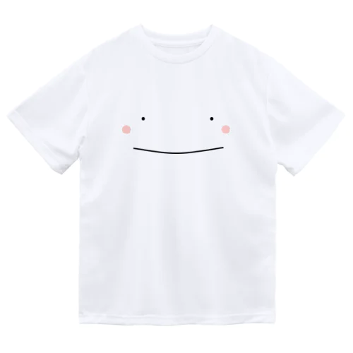 ・___・（ピンク） ドライTシャツ