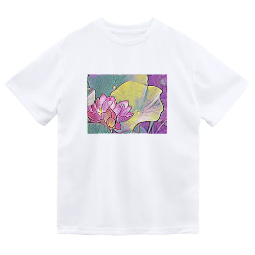 清らかな心・蓮の花 Dry T-Shirt