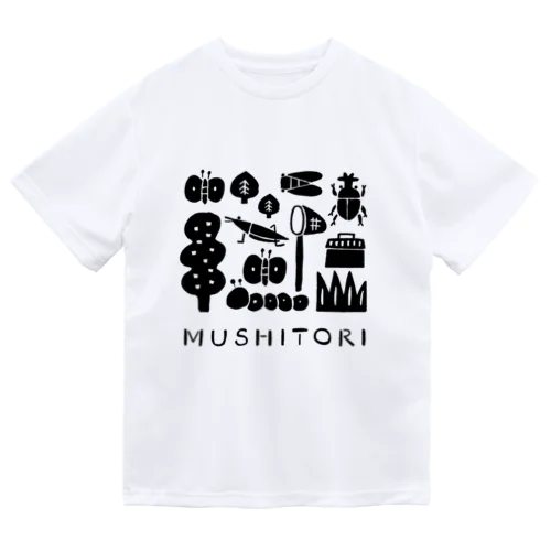 虫とりTシャツ（黒） Dry T-Shirt