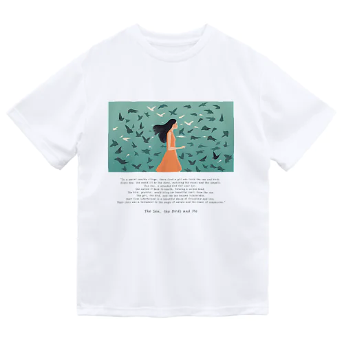 『うみ、とり、わたし』【寄付付き商品】 Dry T-Shirt