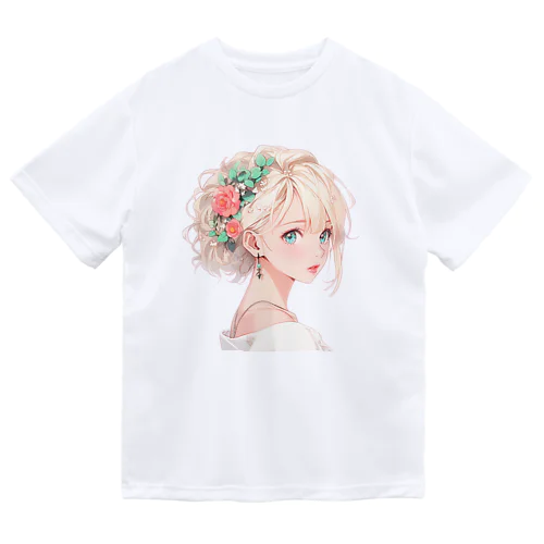 AI美少女イラスト ドライTシャツ