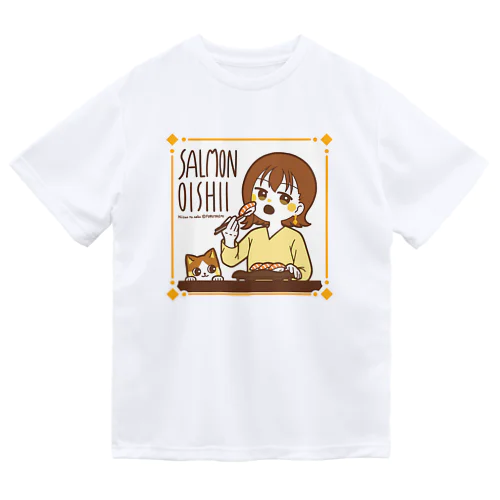 SALMON OISHII ドライTシャツ