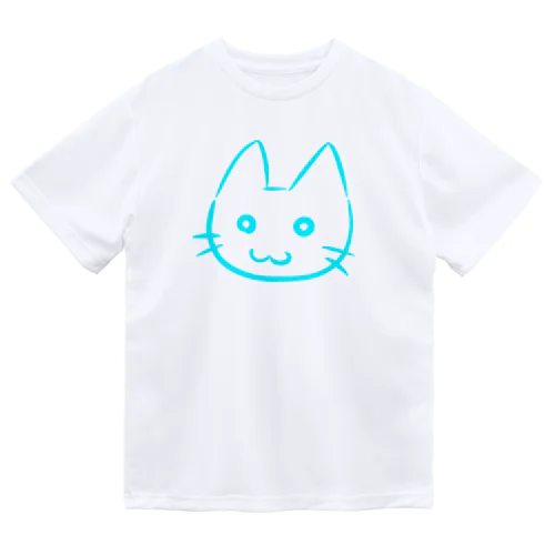 水色猫 Dry T-Shirt