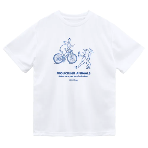 鳥獣戯画 ロードバイク ドライTシャツ