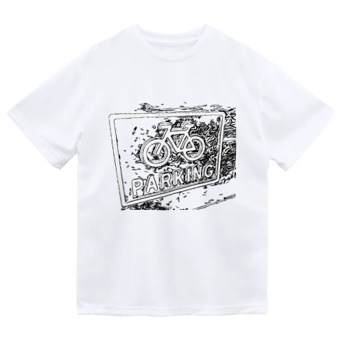 PARKING（モノクロver.） Dry T-Shirt