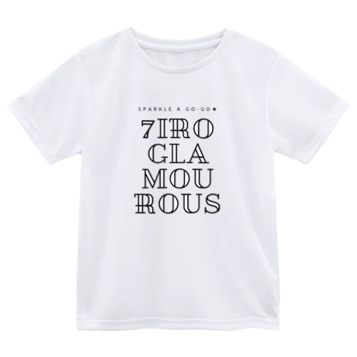 今だけ！7IRO GLAMOUROUSロゴ ドライTシャツ ドライTシャツ